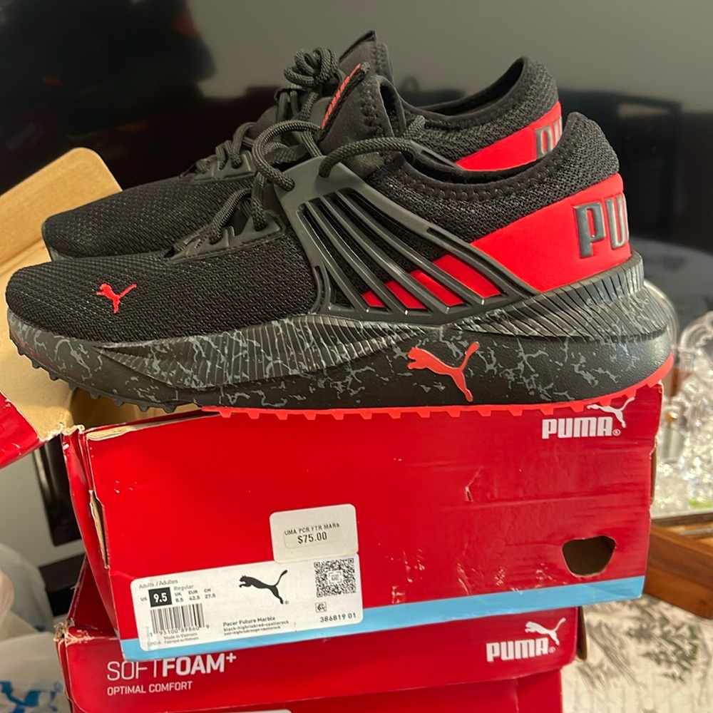 Puma Pacer Marble Sneakers